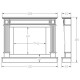 КП-9455 CM-52 облицовка с рельефными колоннами